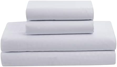 Twin Comforter Set Dobby White 6 Piece Bed in a Bag