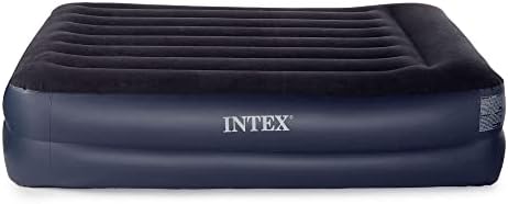 Intex Dura-Beam Raised Airbed with Pillow and Pump