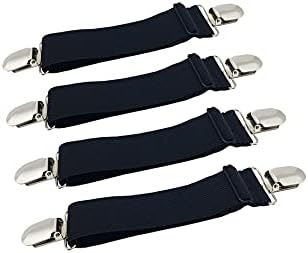 RayTour Sheet Straps Bed Sheet Keeper Holder Set of 4