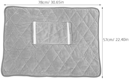 STOBAZA Heated Blanket Portable Full Size Soft Velvet Washable