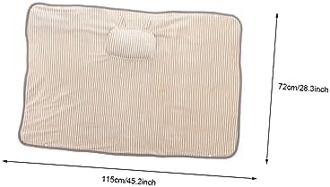 ULDIGI Electric Heated Blanket USB Warming Pad for Home and Office Use