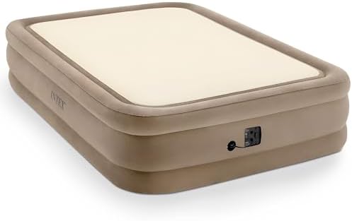 Intex 64477ED Queen Thermalux Airbed with Pump Gold