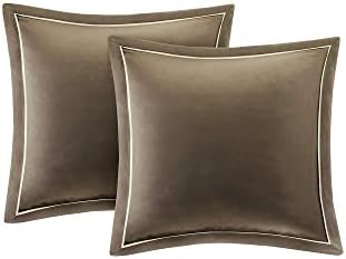 Madison Park Cozy Comforter Set Blue Queen 9 Piece