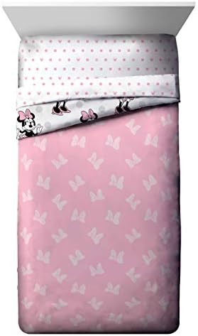 Jay Franco Disney Minnie Mouse Dots 4 Piece Twin Bed Set