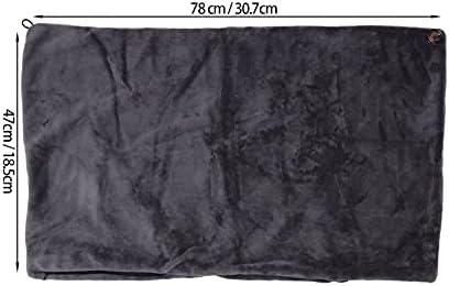 Warm Blankets Portable Heated Shawl with Button Design