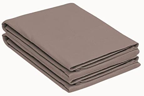 Superior Flannel Cotton Pillowcase Set - 2 Piece Standard Grey