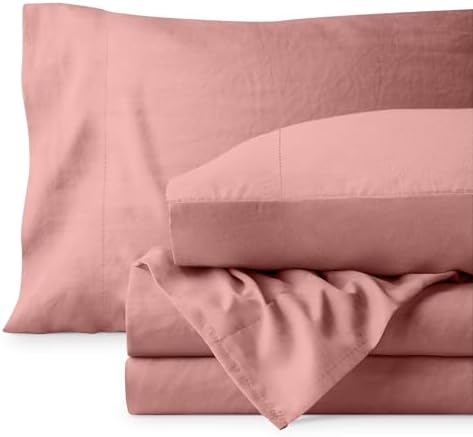 Bare Home Ultra Soft Sandwashed Full Sheet Set 1