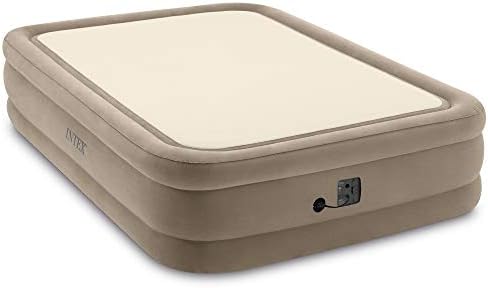 Intex 64477ED Queen Thermalux Airbed with Pump Gold