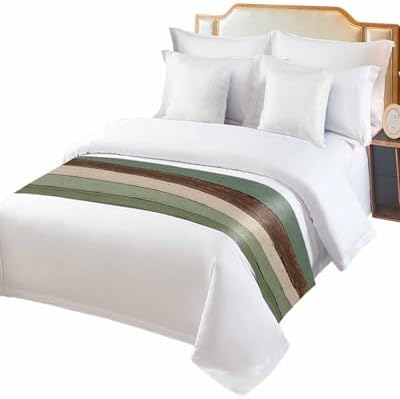 Litter Star Twin Bed Runner Ombre Brown Green