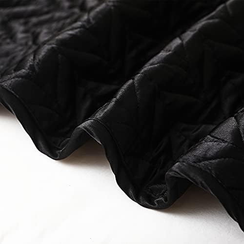 Whale Flotilla Reversible Satin Quilt Set Queen Size Black