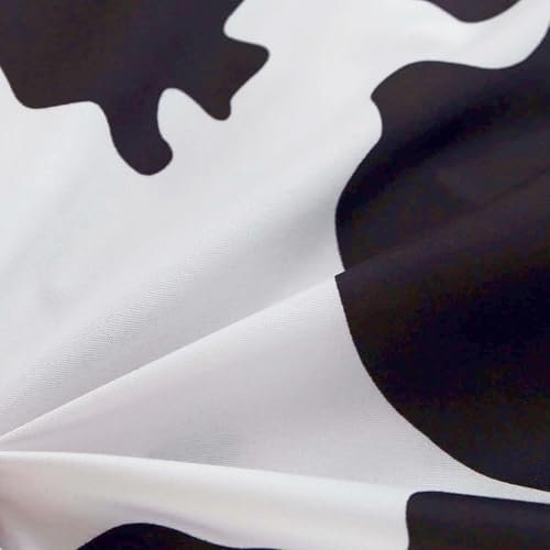 SDY 4PCS Cow Print Bedding Set for Kids and Animal Lovers