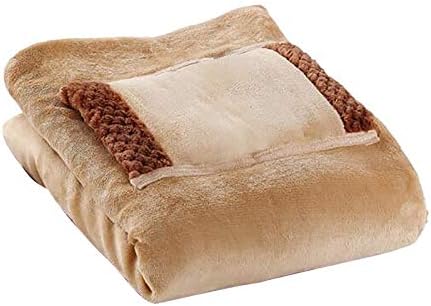 USB Rechargeable Heated Throw Blanket with Temperature Control
