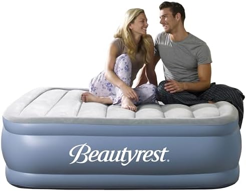 Beautyrest 17 Inch Full Air Mattress with Pump and Edge Support