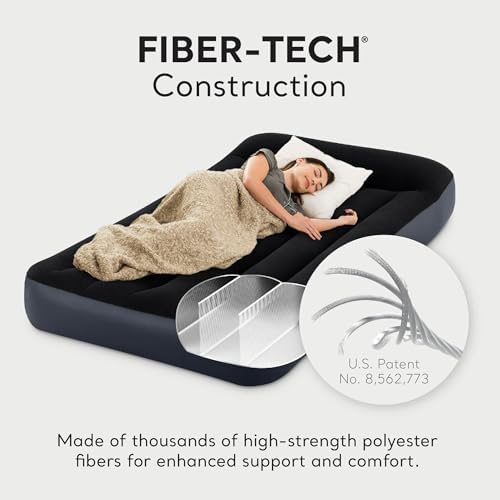 Intex Dura Beam Pillow Rest Air Mattress 3 Pack