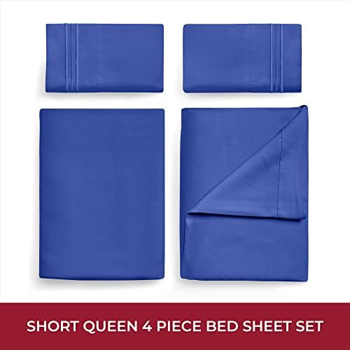 Mellanni RV Short Queen Sheets - 4 PC Hotel Luxury Sets