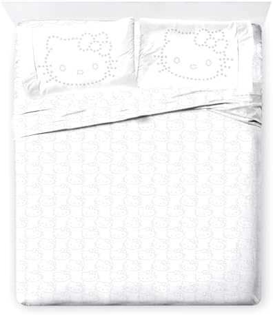 Jay Franco Hello Kitty Zodiac Stars Sheet Set - 4 Piece Microfiber Bedding