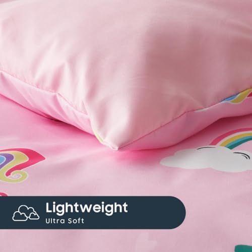 Wake In Cloud Unicorn Comforter Set Twin 5 Piece