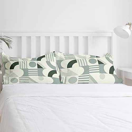 Sabolny Queen Duvet Cover Set with Zipper Ties