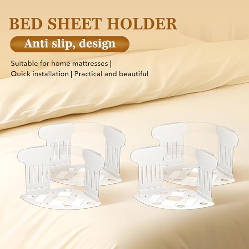 Rose Romee 4 Pcs Heavy Duty Sheet Holder