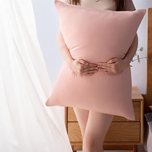 KASENTEX Zipper Cooling Pillowcase Set of 2 - Rose Pink