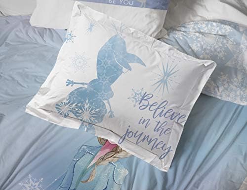 Disney Frozen 2 Elsa 7-Piece Bed Set - Reversible Comforter Sheets