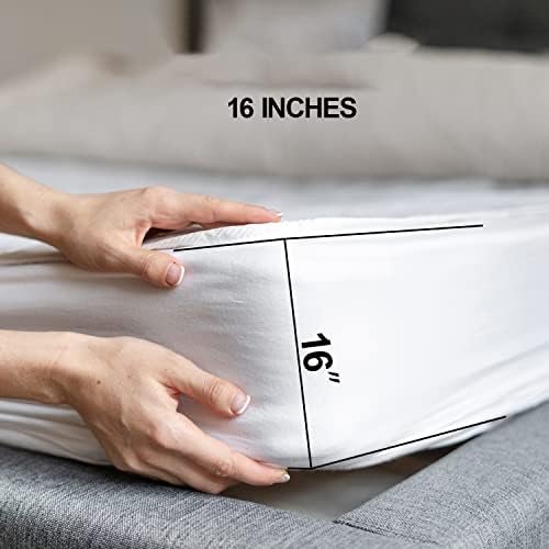 AILONEN Football Pattern Twin XL Fitted Sheet Set 3Pcs