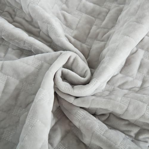 Velvet Comforter Set Queen Size Luxury Bedding