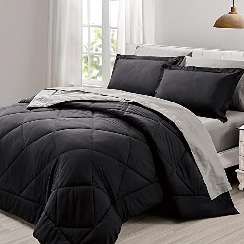 Furnishh 5-Piece Comforter Set Twin Bed in a Bag