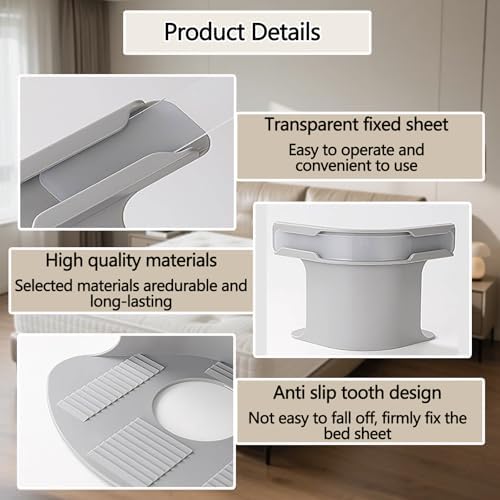 GUDSK 4-Piece Heavy Duty Sheet Holders Set