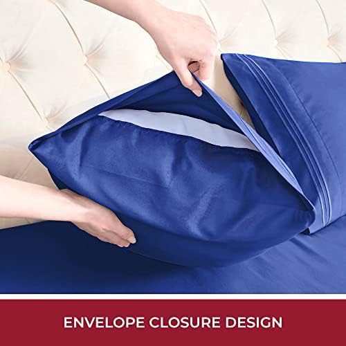 Mellanni RV Short Queen Sheets - 4 PC Hotel Luxury Sets
