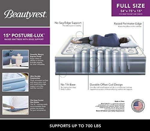 Beautyrest Posture Lux Air Bed Mattress 15 Full 1