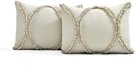 Lush Decor Riviera Ruffle Skirt Bedspread 3 Piece Set King