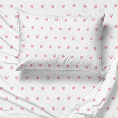 Jay Franco Disney Minnie Mouse Dots 4 Piece Twin Bed Set