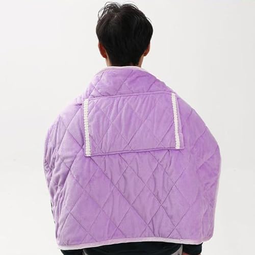Gralara USB Heated Throw Blanket with Hand Warmer Cape 1