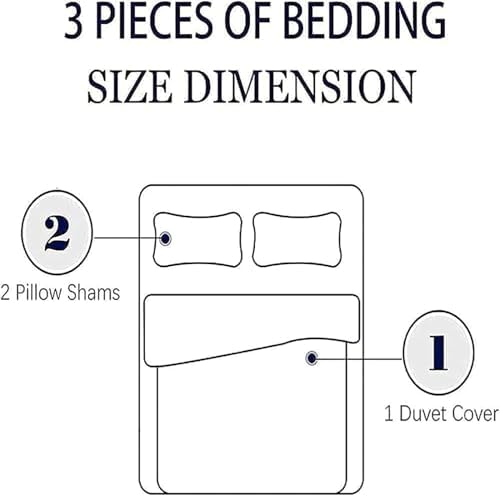 Twin Duvet Cover Shark - Cartoon Animal Kids Bedding Set 3 Piece