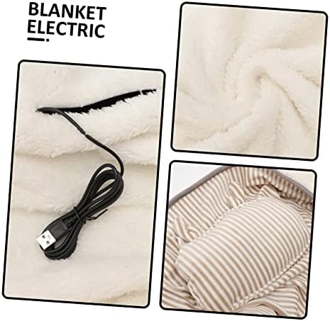 Levemolo USB Electric Heating Blanket with Soft Cartoon Design