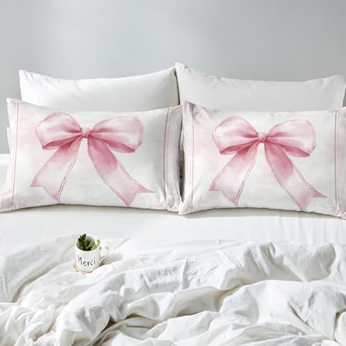 Manfei Bowknot Kids Fitted Sheet Set