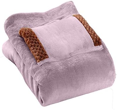 Firlar Heated Shawl USB Flannel Throw Blanket