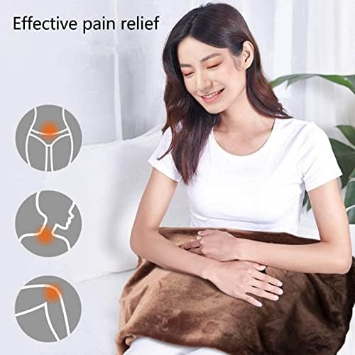 39 x 26 Flannel Heated Blanket with Hand Controller