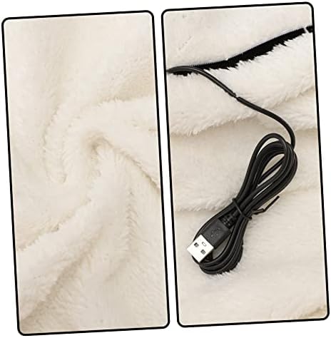 KOCKSHION Electric Heating Blanket USB Reusable Warm Throw