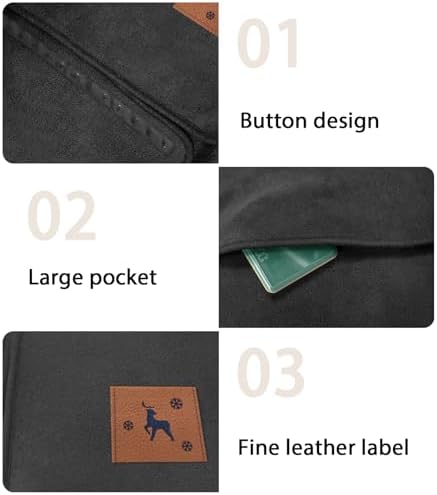 USB Heated Throw Blanket - Soft Fast Heating Wearable with Pocket - Grey