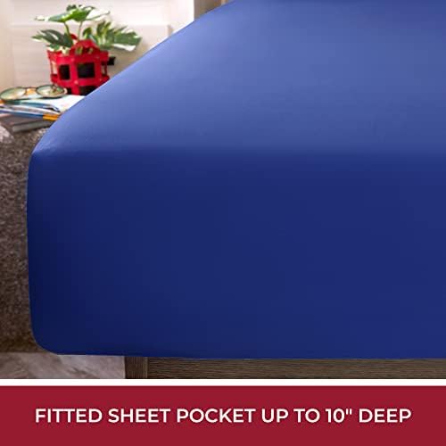 Mellanni RV Short Queen Sheets - 4 PC Hotel Luxury Sets