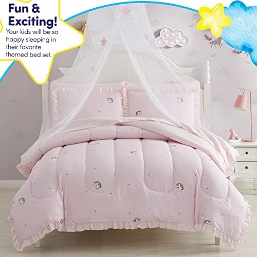 Sweet Home Collection Kids Bedding Set Rainbow Unicorn 1