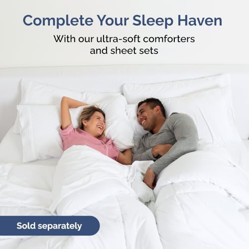 Wrap Around Dust Ruffle Bed Skirt with 2 Pillowcases - Light Grey