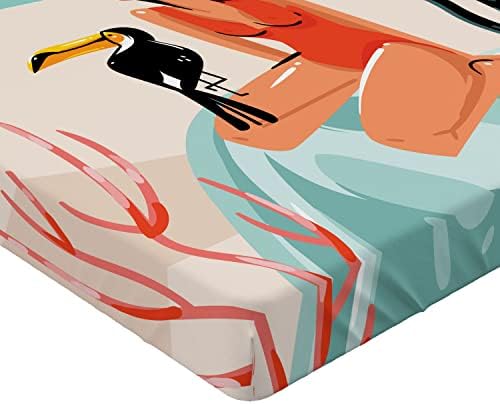 Ambesonne Stay Cool California King Fitted Sheet