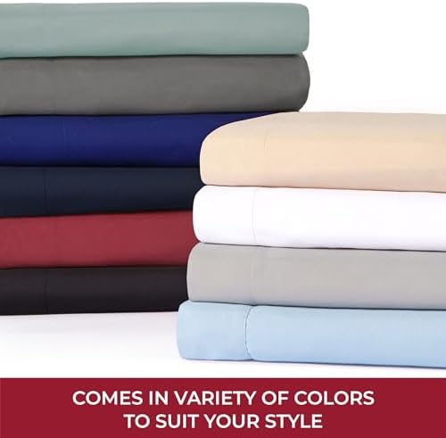 Mellanni RV Short Queen Sheets - 4 PC Hotel Luxury Sets