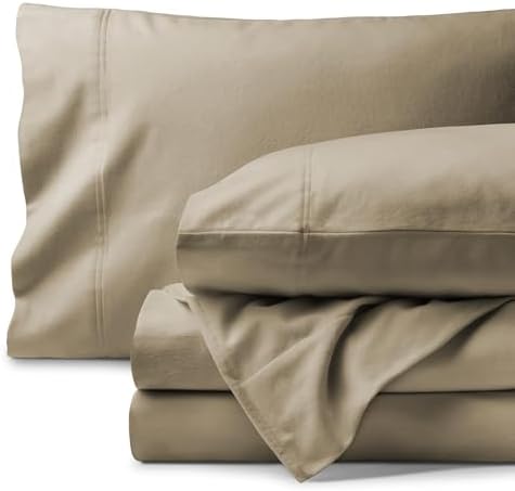 Bare Home Organic Cotton Flannel Sheet Set Twin