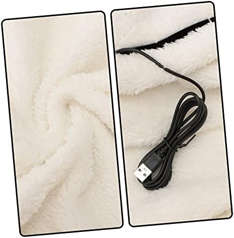 Portable Heating Blanket with Cartoon Design for Quick Warmth