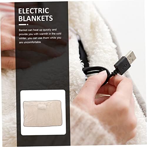 DECHOUS Portable USB Electric Heating Blanket for Office and Home Use