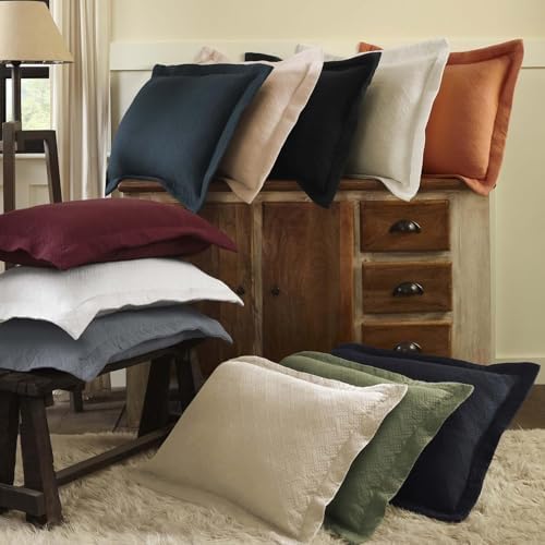Superior 100 Cotton Matelasse Bedspread Set King White